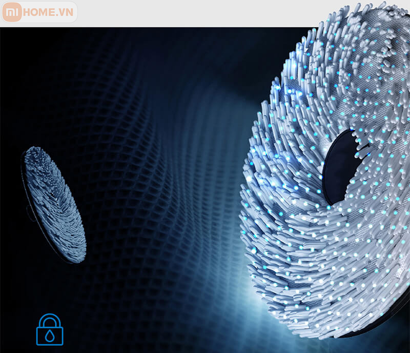 Giải phóng sức lao động của bạn nhờ tính năng tự giặt giẻ sấy khô và diệt khuẩn của Robot Ecovacs Deebot T10 Turbo 3 Robot hut bui lau nha Deebot T10 Turbo 20