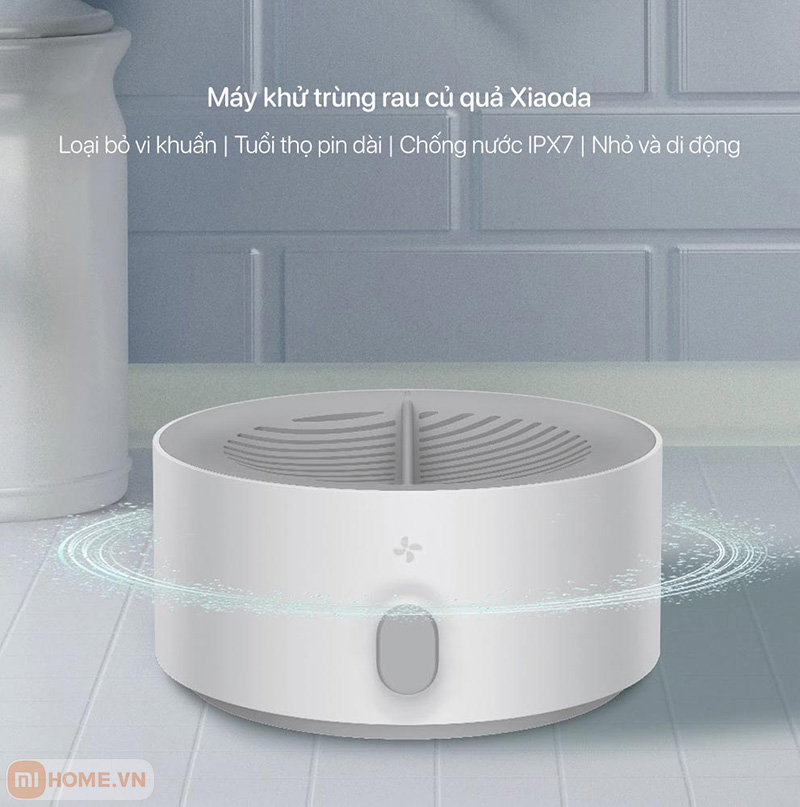 Máy rửa khử trùng rau củ quả XIAODA 4 May rua khu trung rau cu qua XIAODA 2