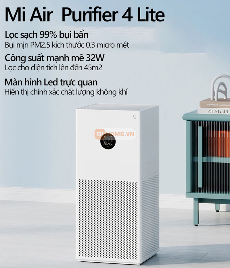 May loc khong khi Xiaomi Mi Air Purifier 4 Lite 2