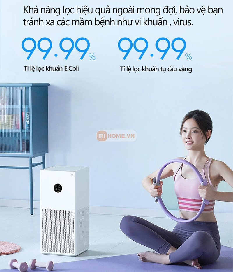 May loc khong khi Xiaomi Mi Air Purifier 4 Lite 9