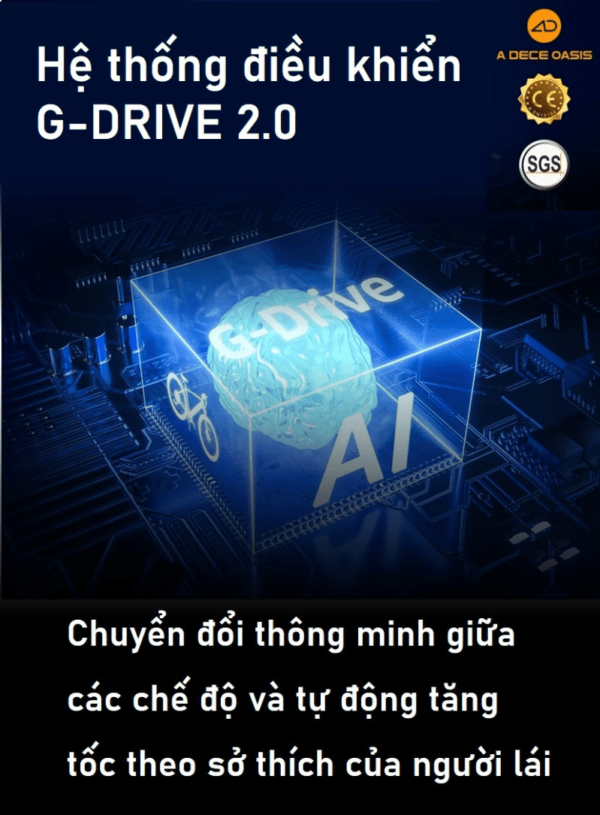 Xe đạp điện trợ lực ADO A26SXE