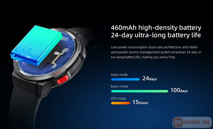 Dong ho thong minh Mibro GS 10
