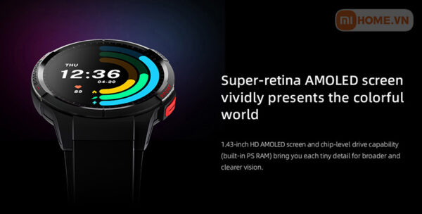 Đồng hồ thông minh Mibro GS (Hỗ trợ GPS)