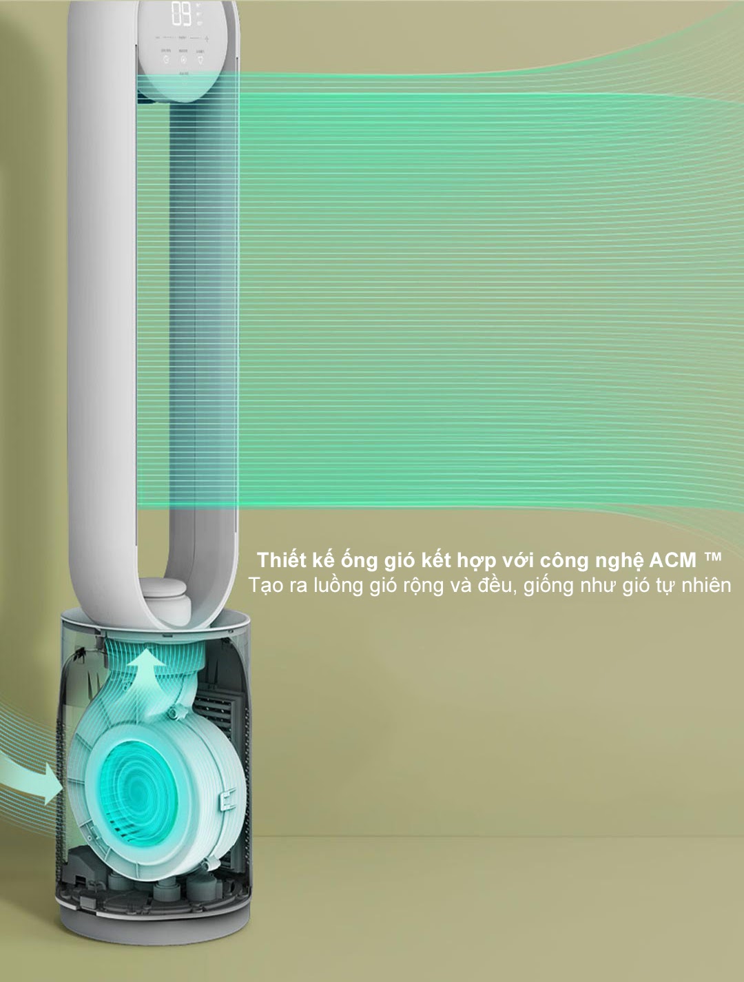 Quat khong canh KEHEAL A3 6