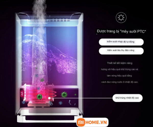 Máy phun sương tạo ẩm thông minh AKONO