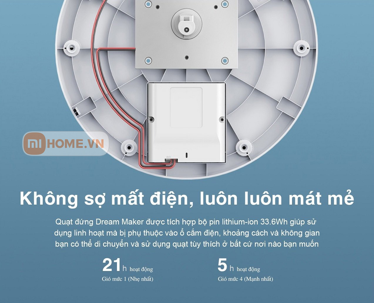 Quạt-tích-điện-Xiaomi-Dream-Maker-Plus