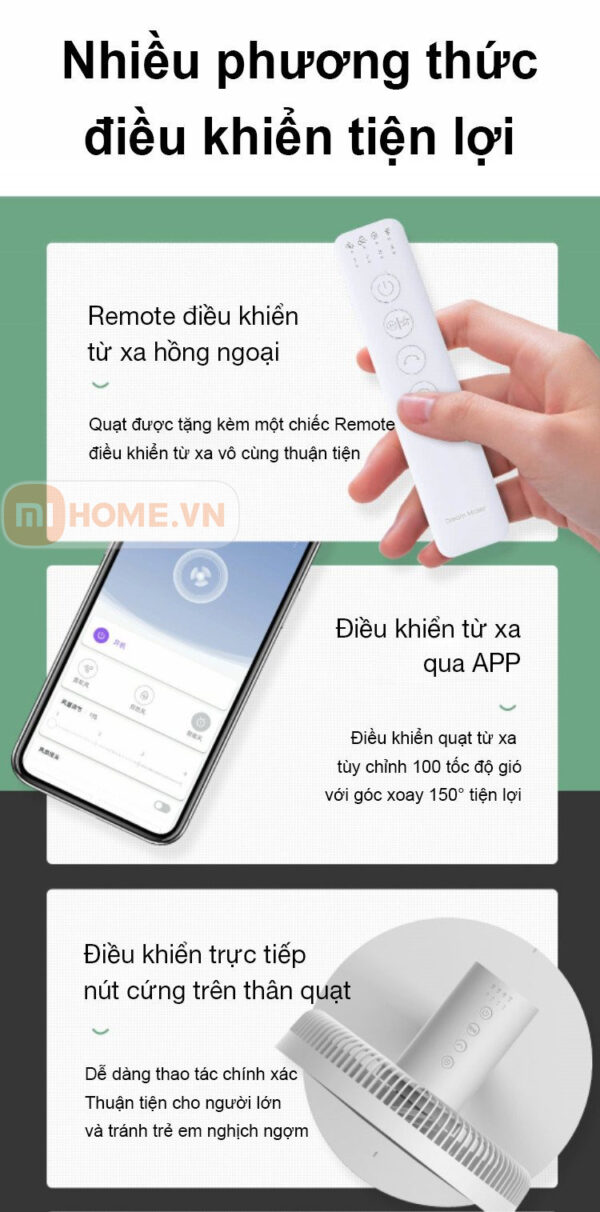 Quạt-tích-điện-Xiaomi-Dream-Maker-Plus