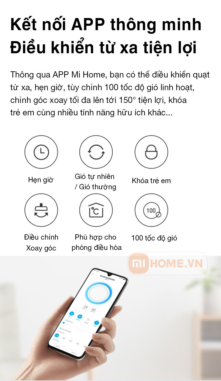 Quạt-tích-điện-Xiaomi-Dream-Maker-Plus