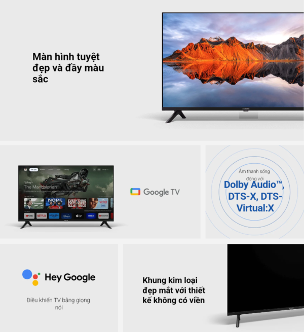 Tivi Xiaomi A 32 inch HD (Hàng chính hãng – Bản quốc tế) 5 Tivi Xiaomi A 32 inch HD (Hàng chính hãng – Bản quốc tế)