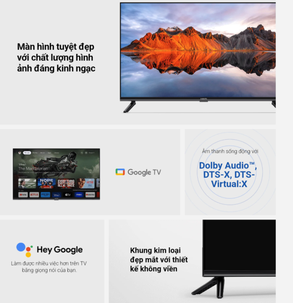 Tivi Xiaomi A 43 inch Full HD (Hàng chính hãng – Bản quốc tế) 3 Tivi Xiaomi A 43 inch Full HD (Hàng chính hãng – Bản quốc tế)