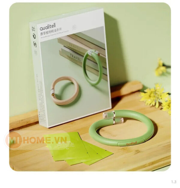 Vòng tay đuổi muỗi thành phần tự nhiên Xiaomi Qualitell