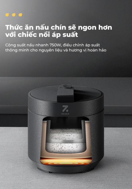 Nồi áp suất Zolele EP301 3L