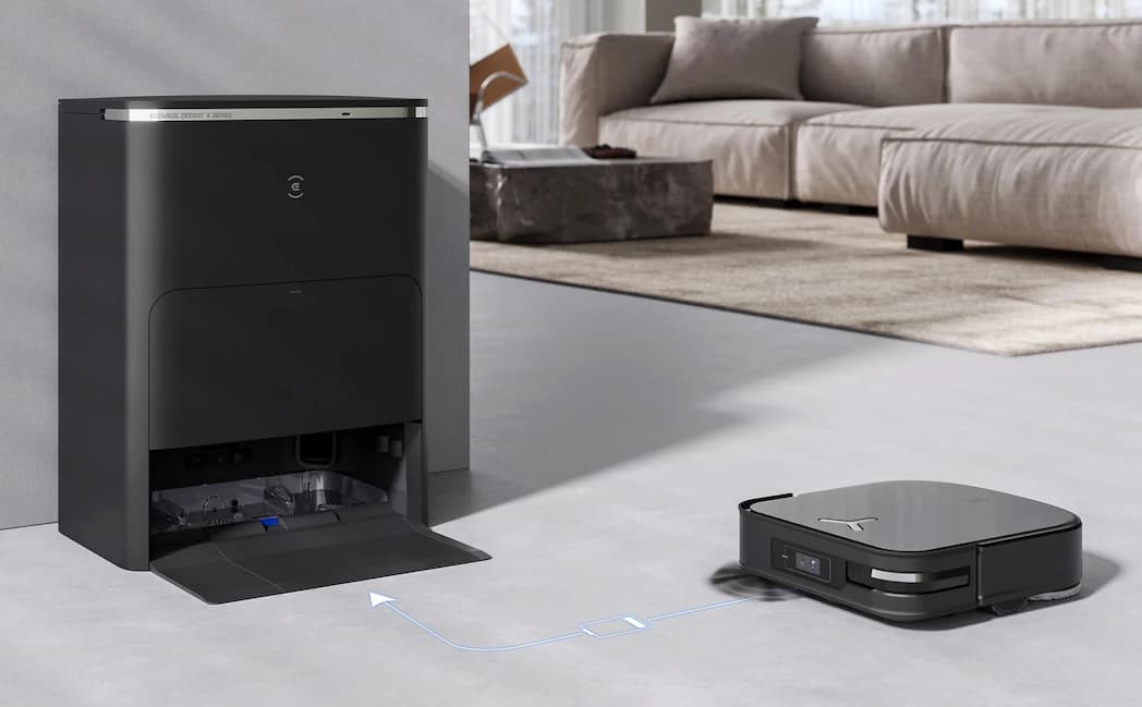 Ecovacs X2 omni mặt vuông tinh tế 6 Deebot X2 Omni trang bị công nghệ AI nhận diện thông minh