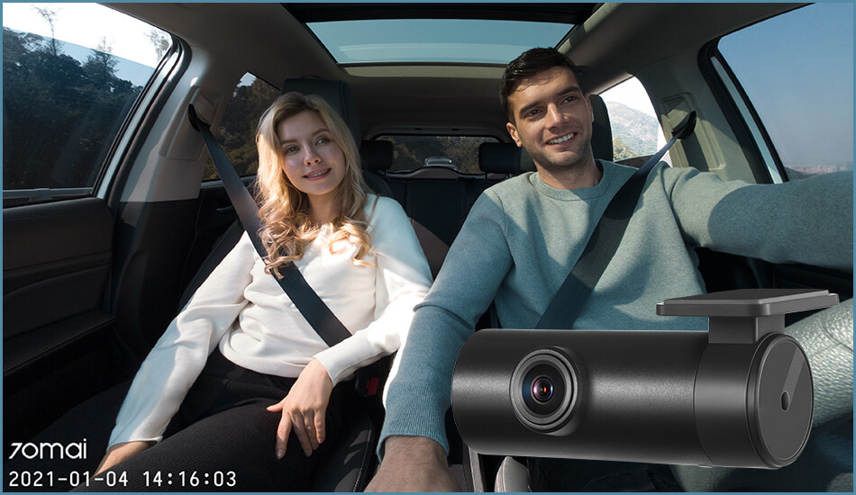 mắt cam 70mai FC02 ghi hình bên trong xe - 1