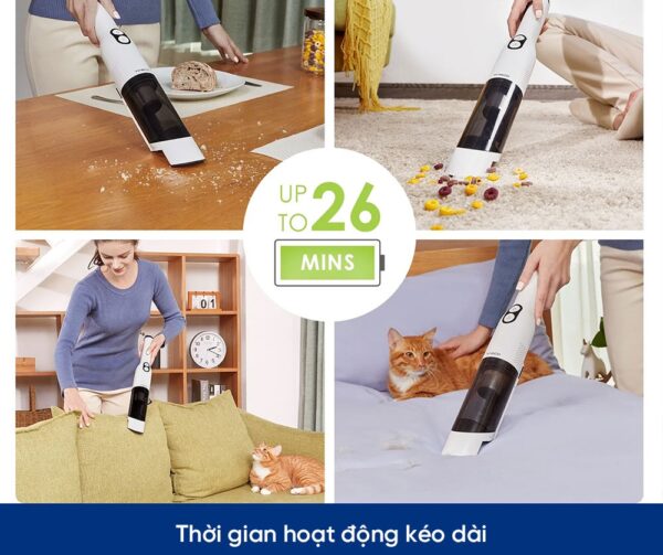 Máy hút bụi cầm tay không dây Tineco PURE ONE MINI S4 7 Máy hút bụi cầm tay không dây Tineco PURE ONE MINI S4