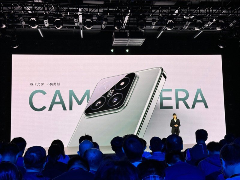 Hệ thống camera tiếp tục là điểm nhấn trên Xiaomi 14. Nguồn: Xiaomi.