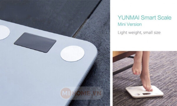Cân điện tử mini Yunmai M1501 6 Cân điện tử mini Yunmai M1501