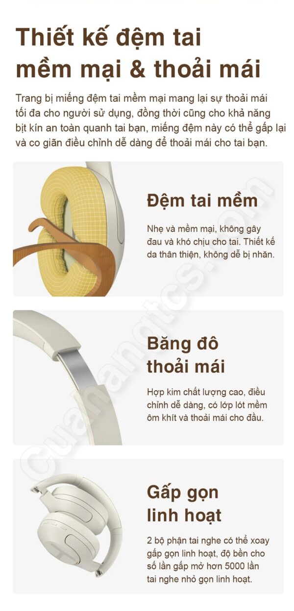 Tai nghe không dây Xiaomi Haylou S35 ANC