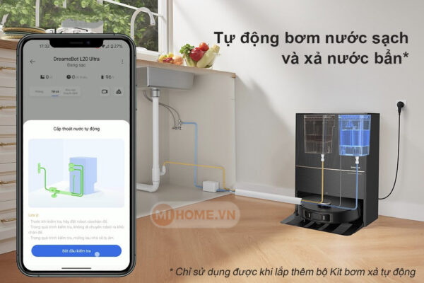 Robot Hút Bụi Lau Nhà Dreame L20 Ultra