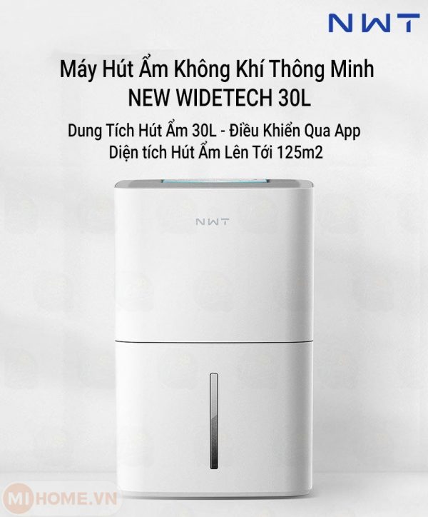 Máy hút ẩm thông minh New Widetech 30L - Bản Quốc tế chính hãng 3 1