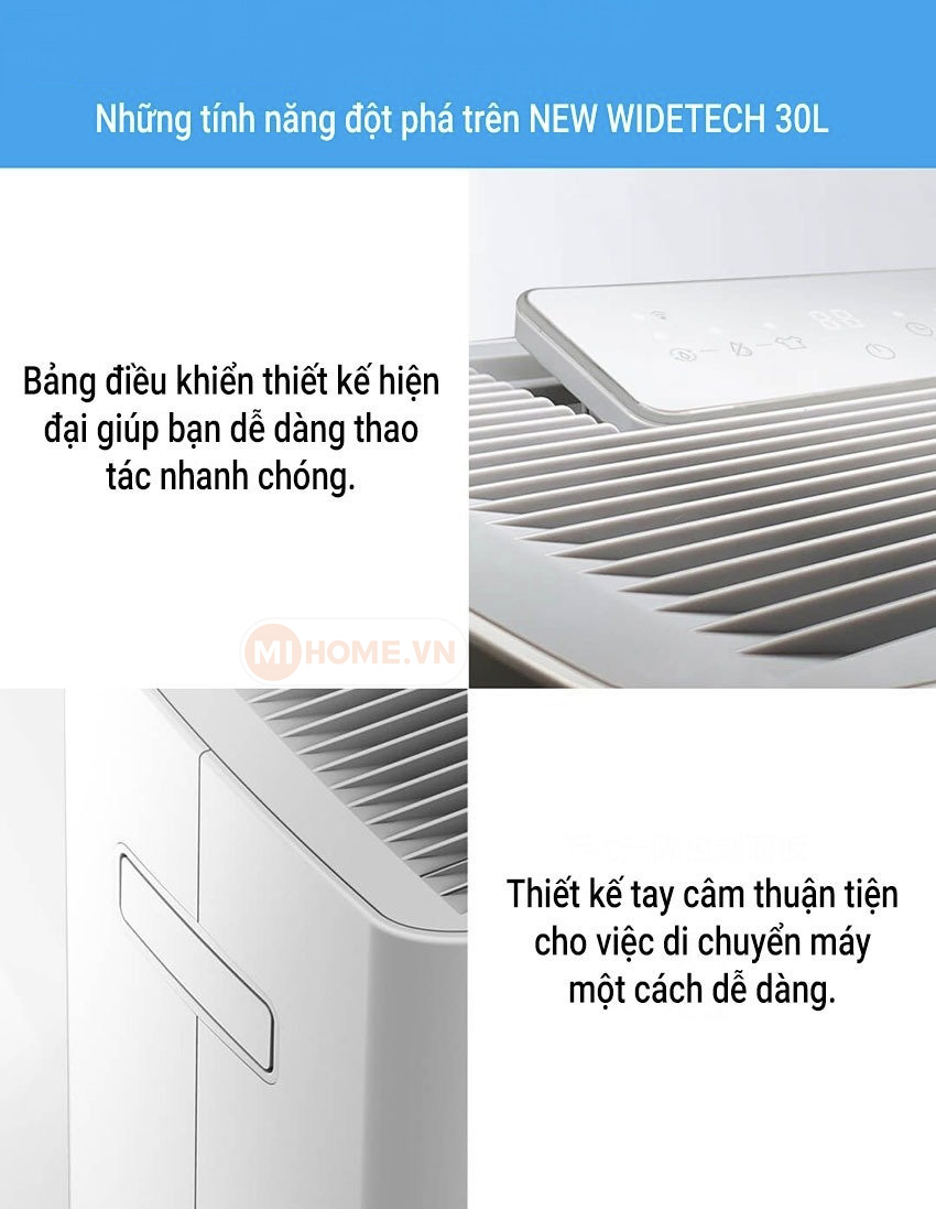 Máy hút ẩm thông minh New Widetech 30L - Bản Quốc tế chính hãng 29 10