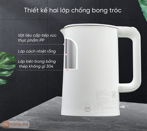 Ấm siêu tốc thông minh Xiaomi Mijia 1S 1.7L