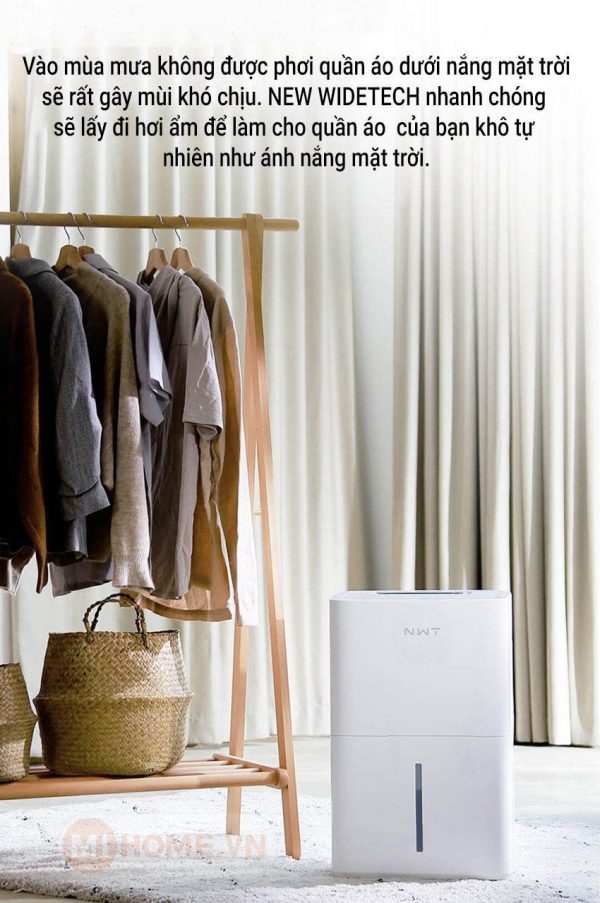 Máy hút ẩm thông minh New Widetech 30L - Bản Quốc tế chính hãng 8 6