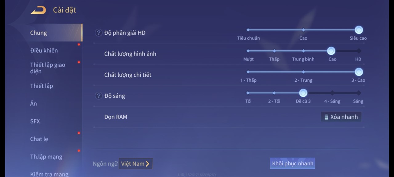 Hiệu năng của Note 13 cực tốt, giá hạt rẻ lại chiến được game 4 Screenshot2024 01 18 13 23 36 807com.garena.game .kgvn