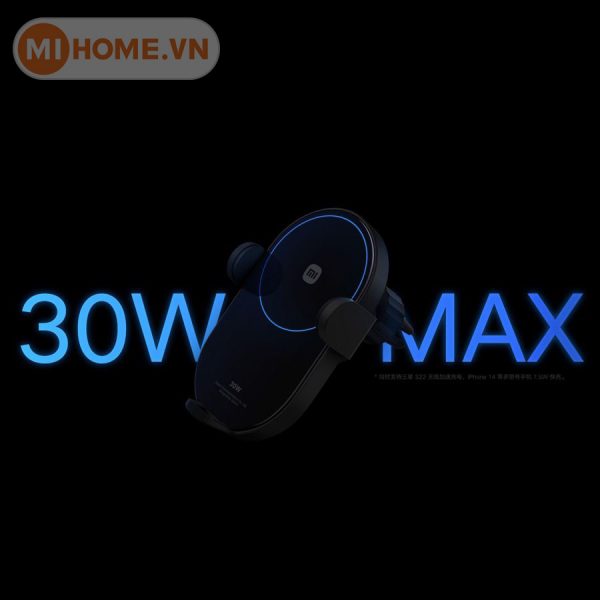 Kẹp điện thoại kiêm sạc không dây ô tô Xiaomi 30W