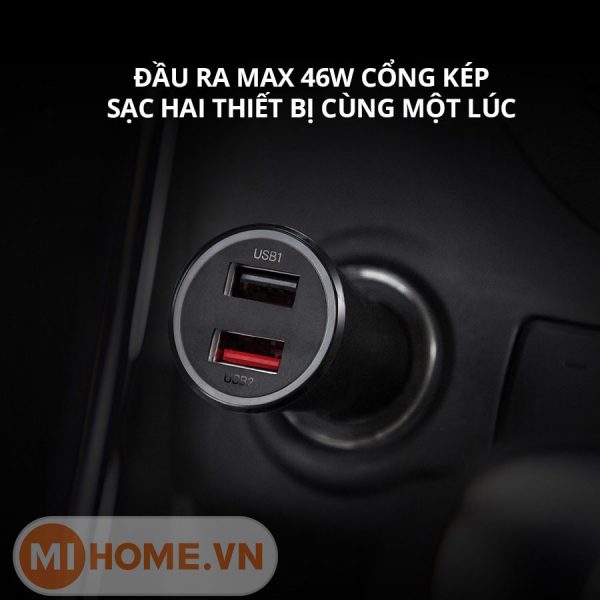Kẹp điện thoại kiêm sạc không dây ô tô Xiaomi 30W