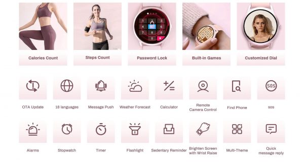 Đồng hồ Kieslect Lady Calling Watch Lora