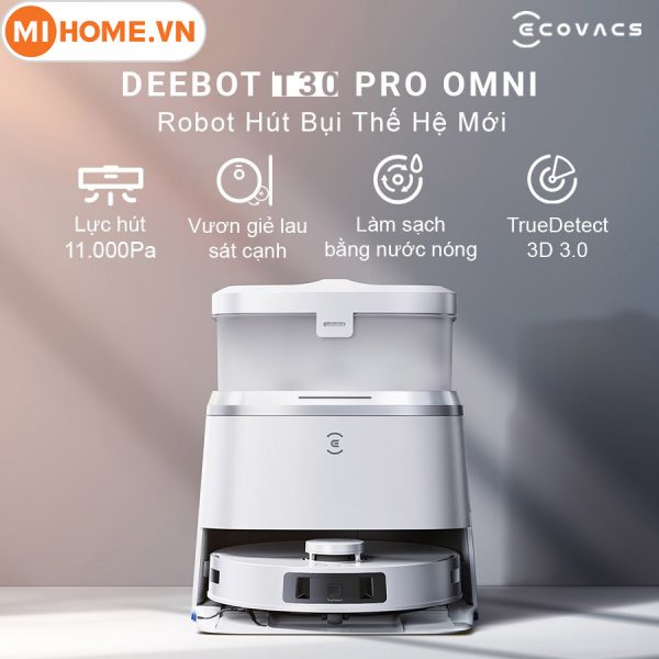 Robot hút bụi thông minh – Ecovacs Deebot T30 Pro OMNI