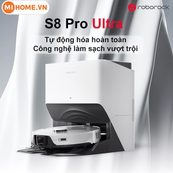 Robot hút bụi lau nhà Roborock S8 Pro Ultra