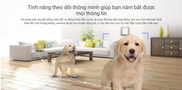 Camera Ezviz xoay 360 H6C 2K+