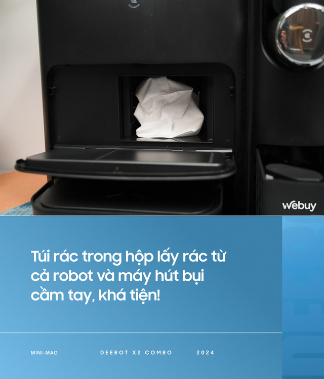 Trải nghiệm robot dọn dẹp Ecovacs Deebot X2 Combo: Mua 1 được 2- Ảnh 11.