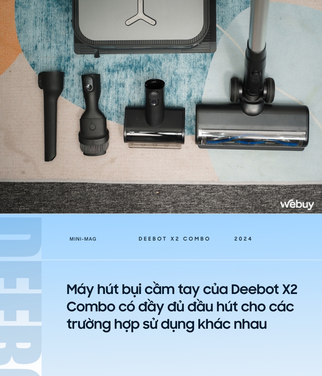 Trải nghiệm robot dọn dẹp Ecovacs Deebot X2 Combo: Mua 1 được 2- Ảnh 13.