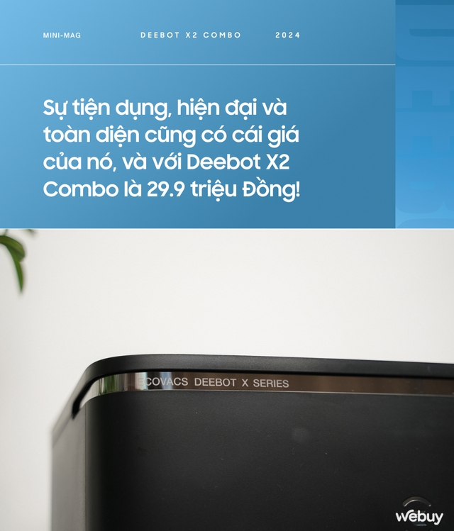 Trải nghiệm robot dọn dẹp Ecovacs Deebot X2 Combo: Mua 1 được 2- Ảnh 20.