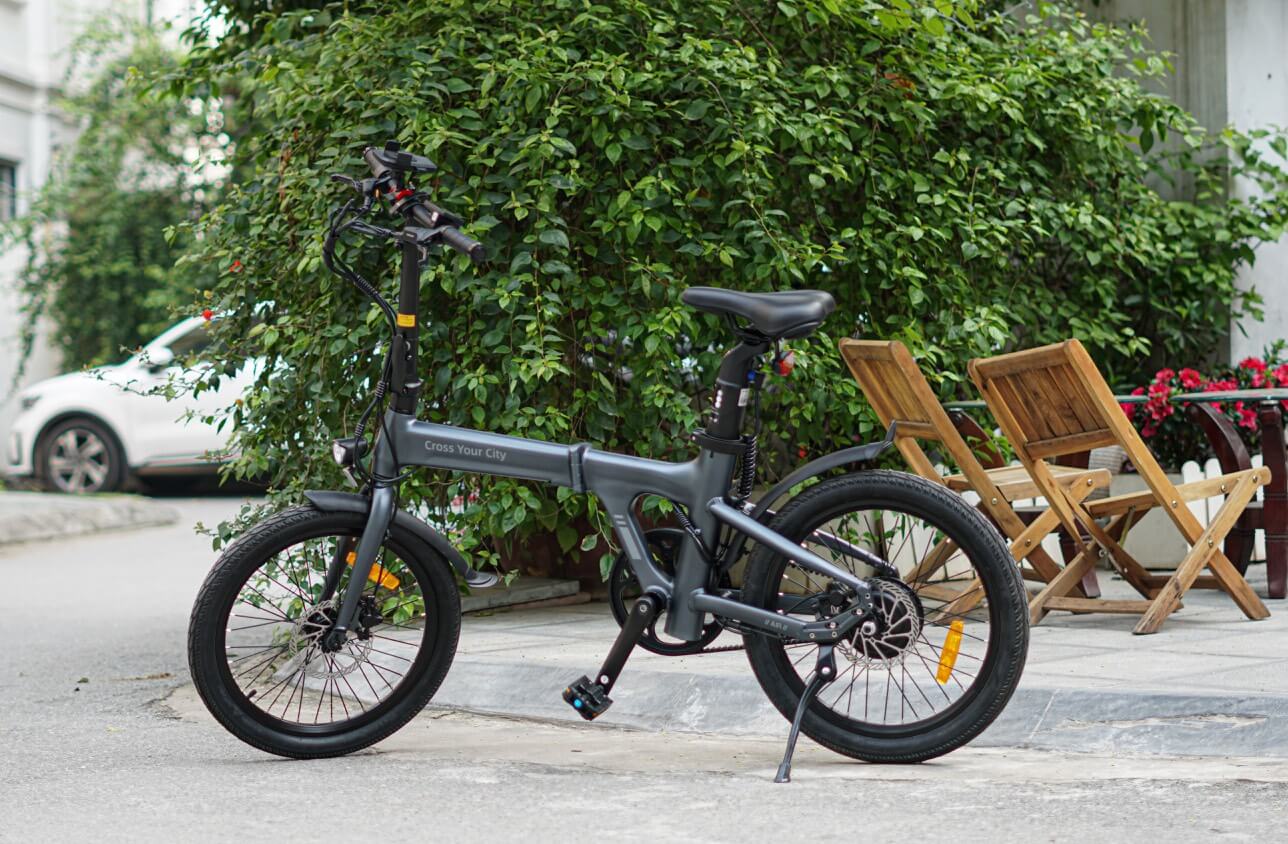 Xe Dap Tro Luc Dien Gap Gon ADO A20 Lite HTeBike 8