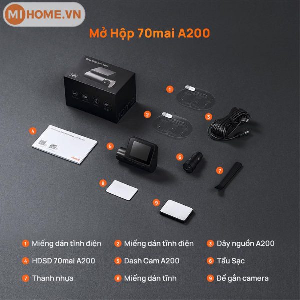 Camera Hành Trình 70mai A200 – Bản Quốc Tế