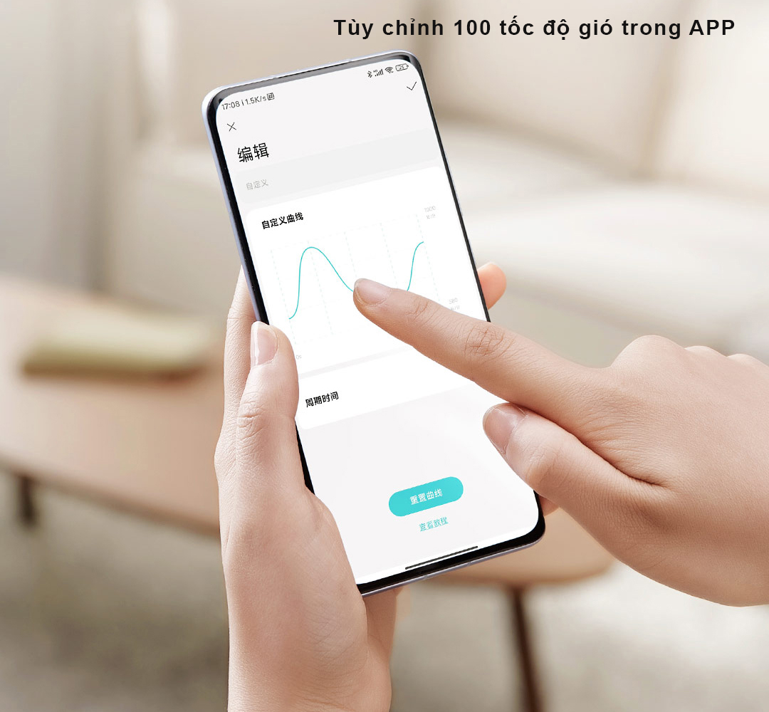 Quạt Thông Minh Xiaomi Mijia DC 1X (sạc cổng Type C) 17 quat dung dc inverter xiaomi 1x 2