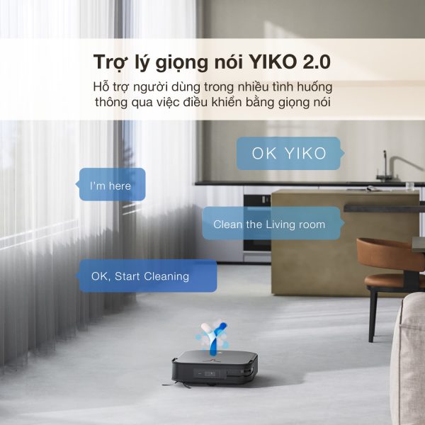 Robot hút bụi lau nhà Ecovacs Deebot X2 Combo