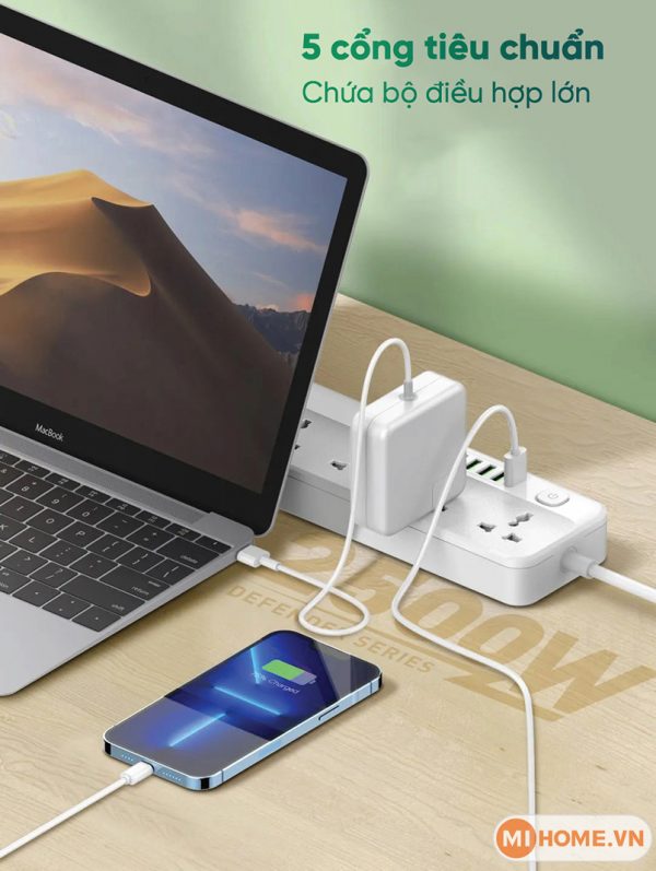 Ổ cắm điện đa năng Giga Electric GS-C5614