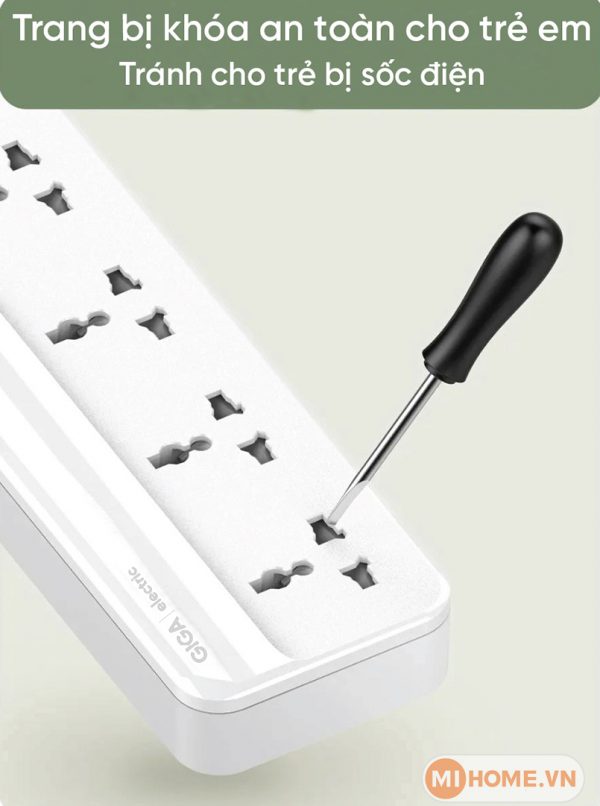 Ổ cắm điện đa năng Giga Electric GS-C5614