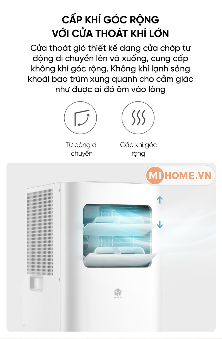 Điều hòa di động Xiaomi New Widetech KY-25EAW1 16 dieu hoa di dong new widetech 9 1