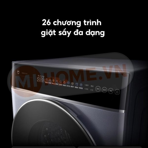 Máy giặt sấy Xiaomi Mijia MJ301 Pro (Giặt 10kg, Sấy 7kg) – Sấy khô bằng hơi nước