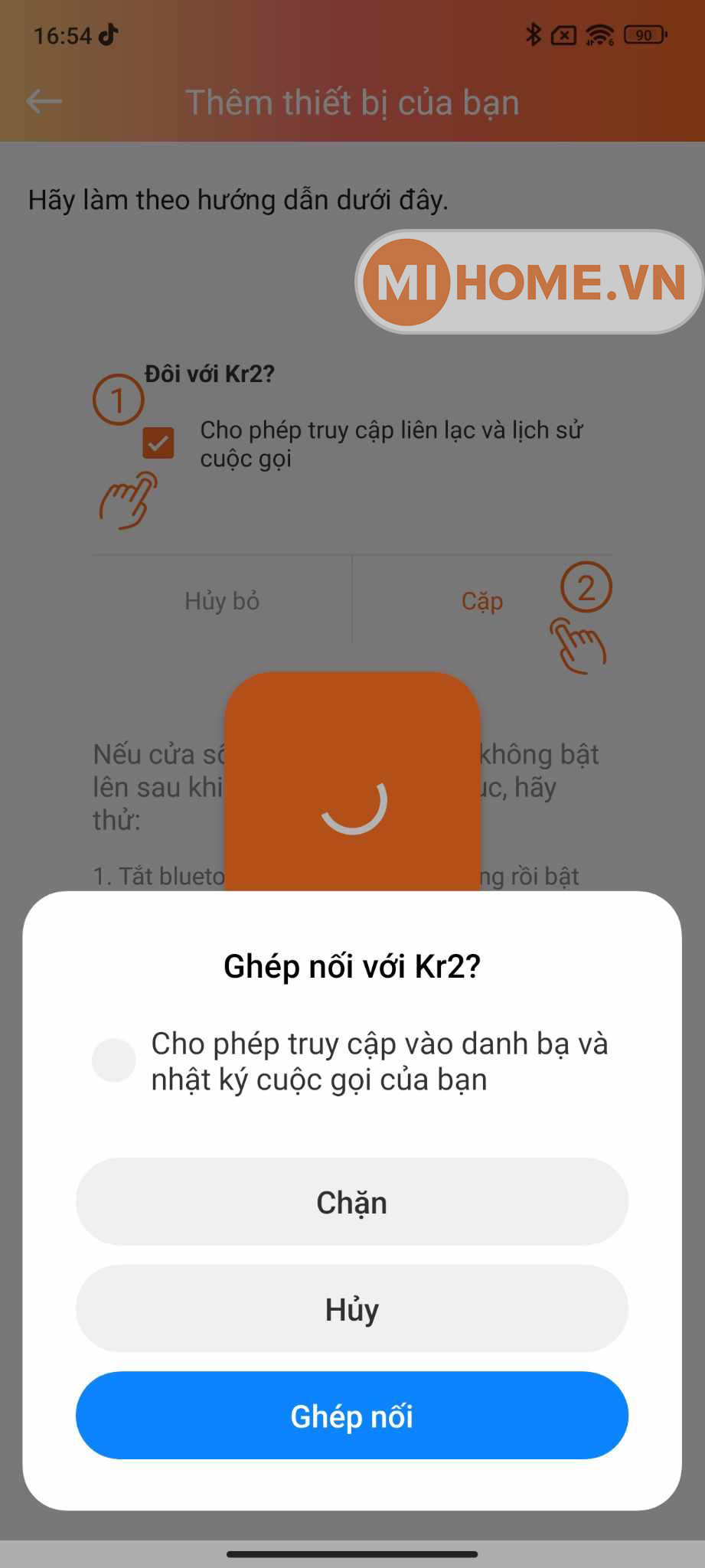 Hướng dẫn kết nối đồng hồ thông minh KIESLECT KR 2 6 z5305620993575 f2d8665c4ea044b3cea05fa939279ef3