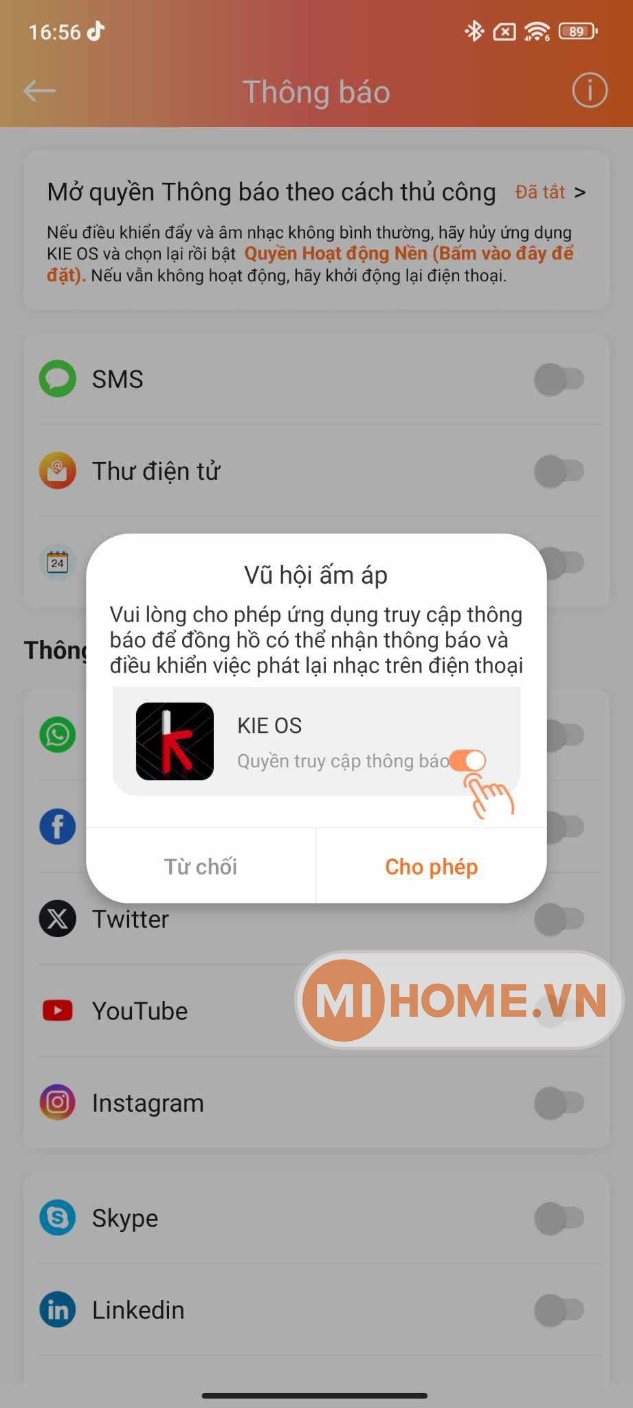 Hướng dẫn kết nối đồng hồ thông minh KIESLECT KR 2 8 z5305621008077 3f97f08b1fcb635c914f40b81f3f5c96
