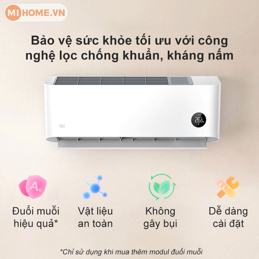 Dieu hoa 2 chieu Xiaomi Inverter 9000BTU KFR 26GV1A1 7