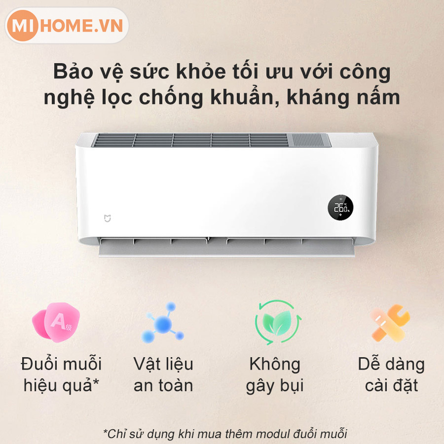 Dieu hoa 2 chieu Xiaomi Inverter KFR 50GWN2A1 18000BTU 2HP 11