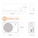 Dieu hoa 2 chieu Xiaomi Inverter KFR 50GWN2A1 18000BTU 2HP 14 1